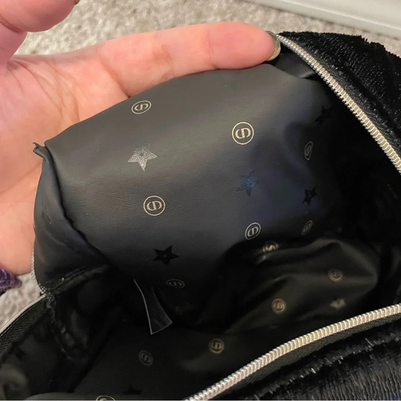 Dior black with gold cross body bag - Picture 6 of 8